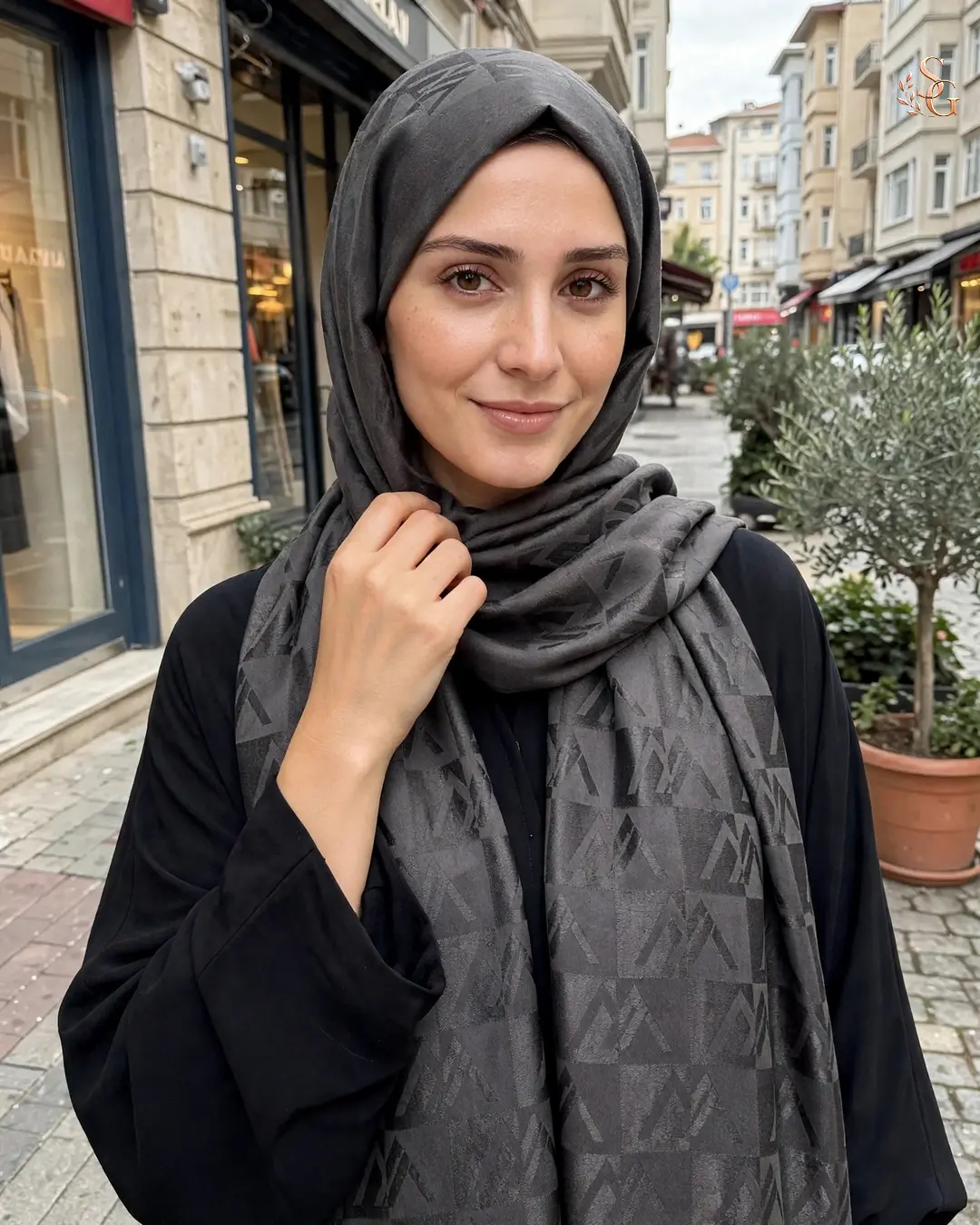 Wennora Paris Collection Antrasit Şal
