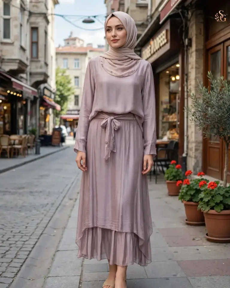 İthal İpek Etekli Takım