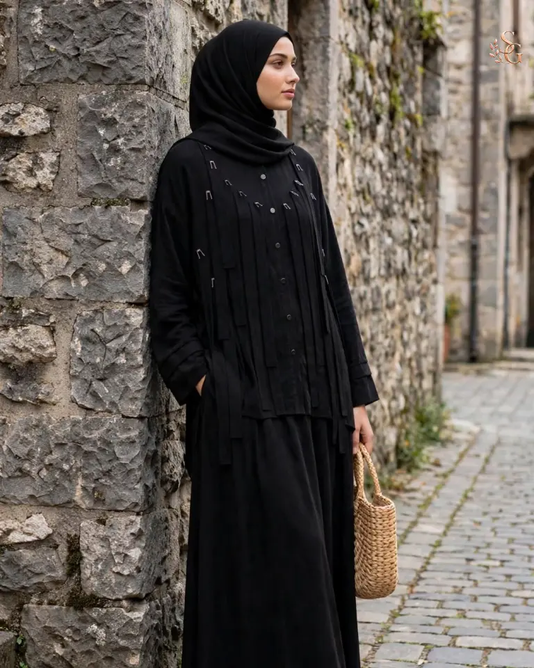 Ceremony 26Y934 Tencel Kumaş Etekli Takım 1 beden 38-40 - Siyah